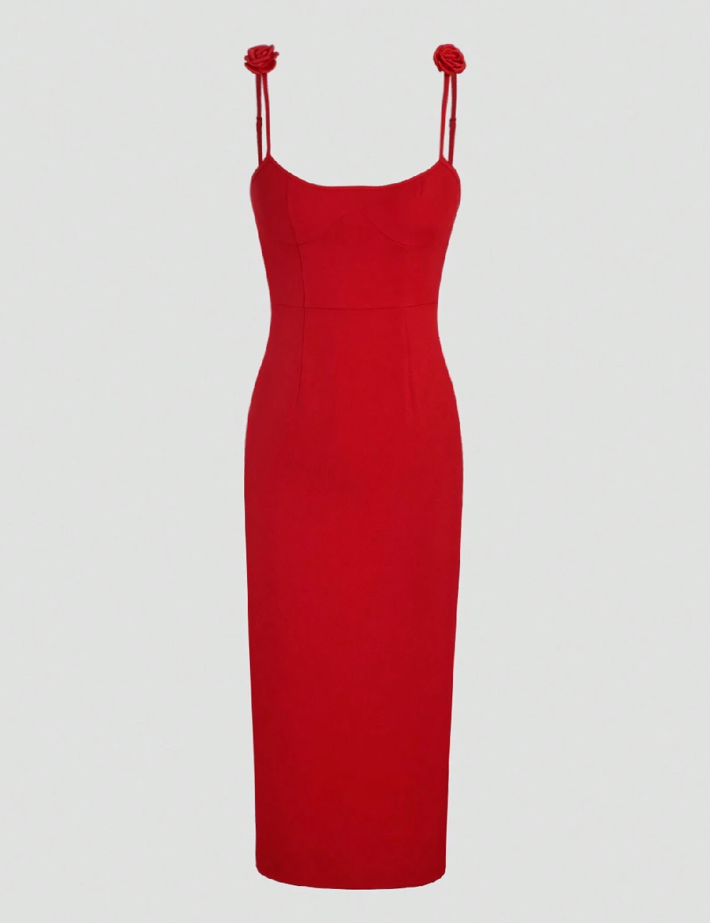 Rochie medie SHEIN, rosu