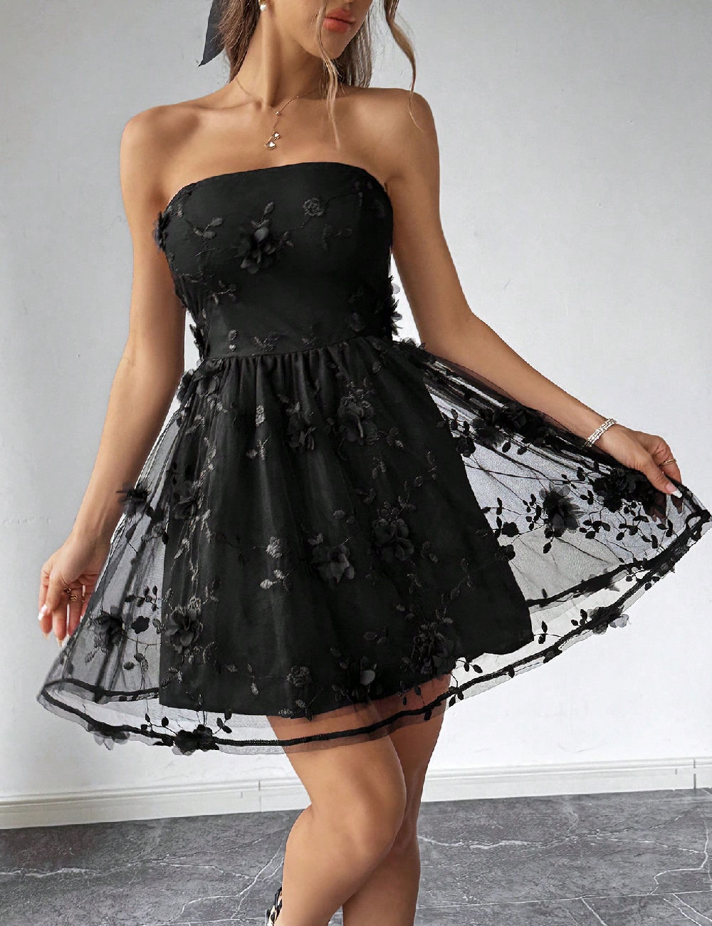 Rochie scurta SHEIN, negru