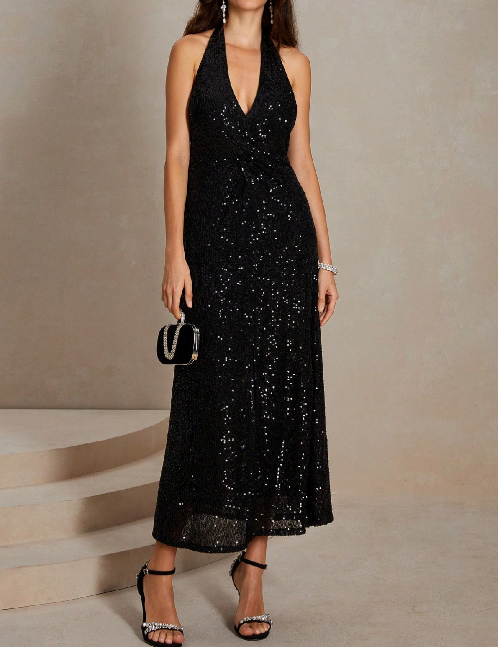 Rochie lunga SHEIN, negru