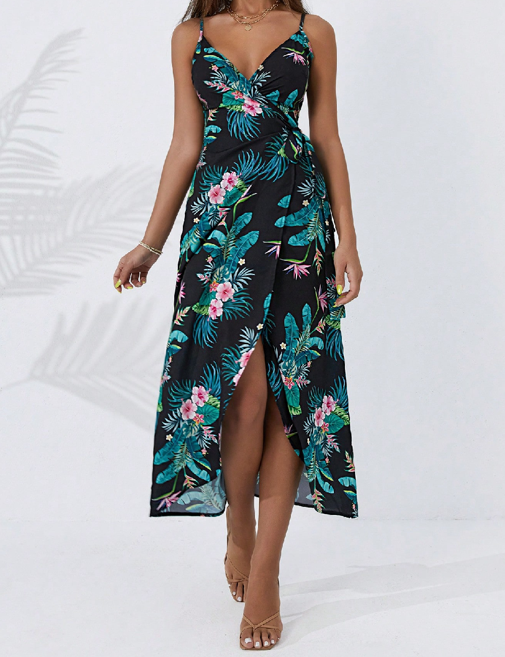 Rochie lunga SHEIN, mix culori