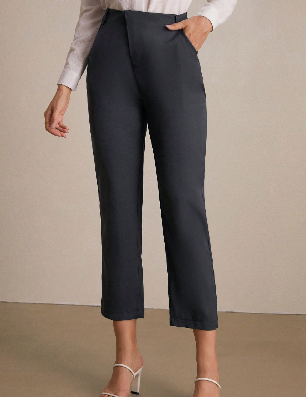 Pantaloni SHEIN, gri