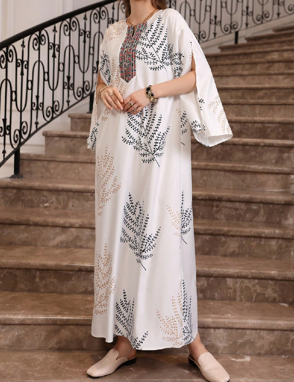 Rochie lunga SHEIN, alb