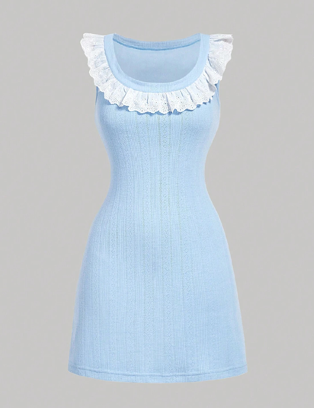 Rochie scurta SHEIN, albastru
