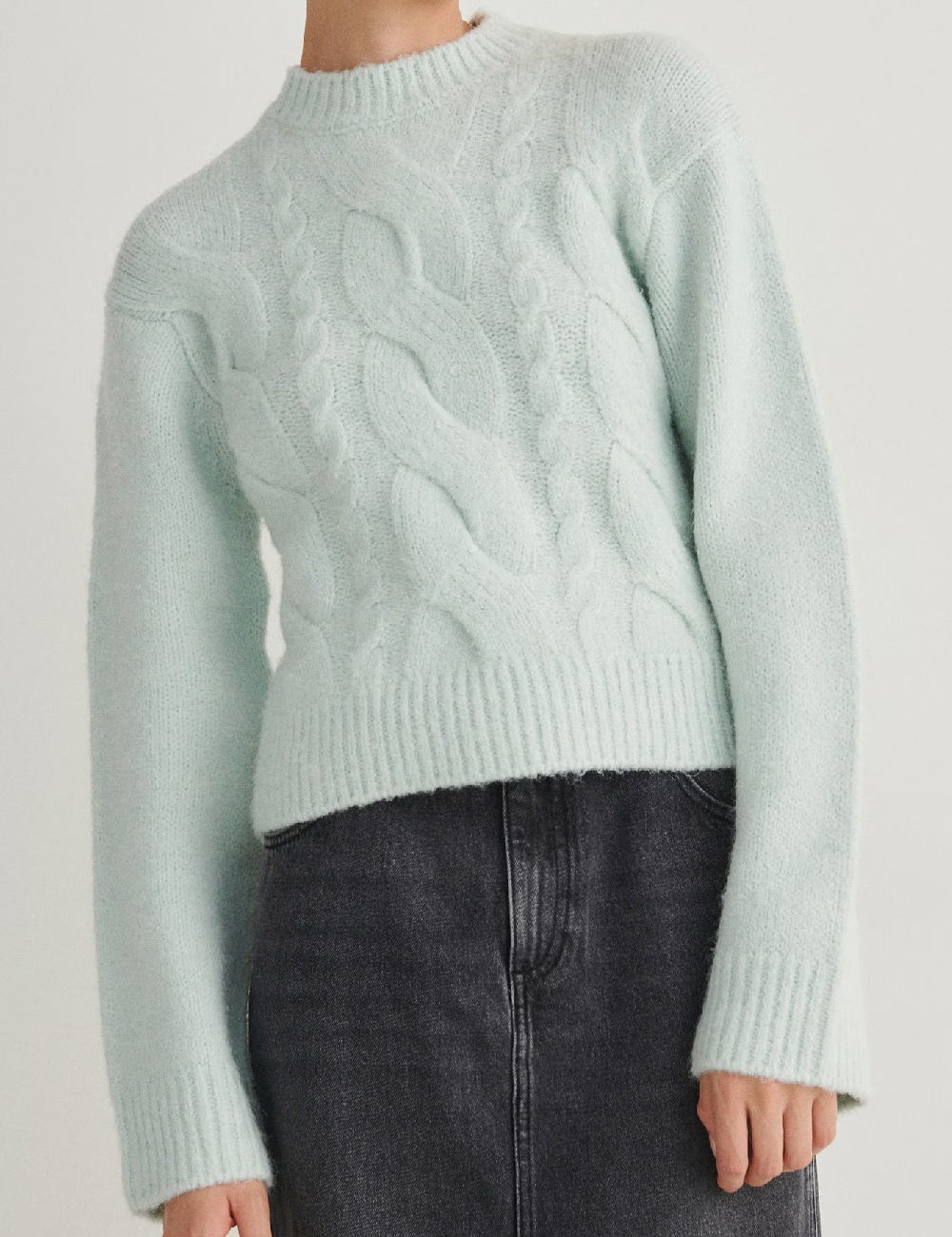 Pulover Reserved, verde deschis