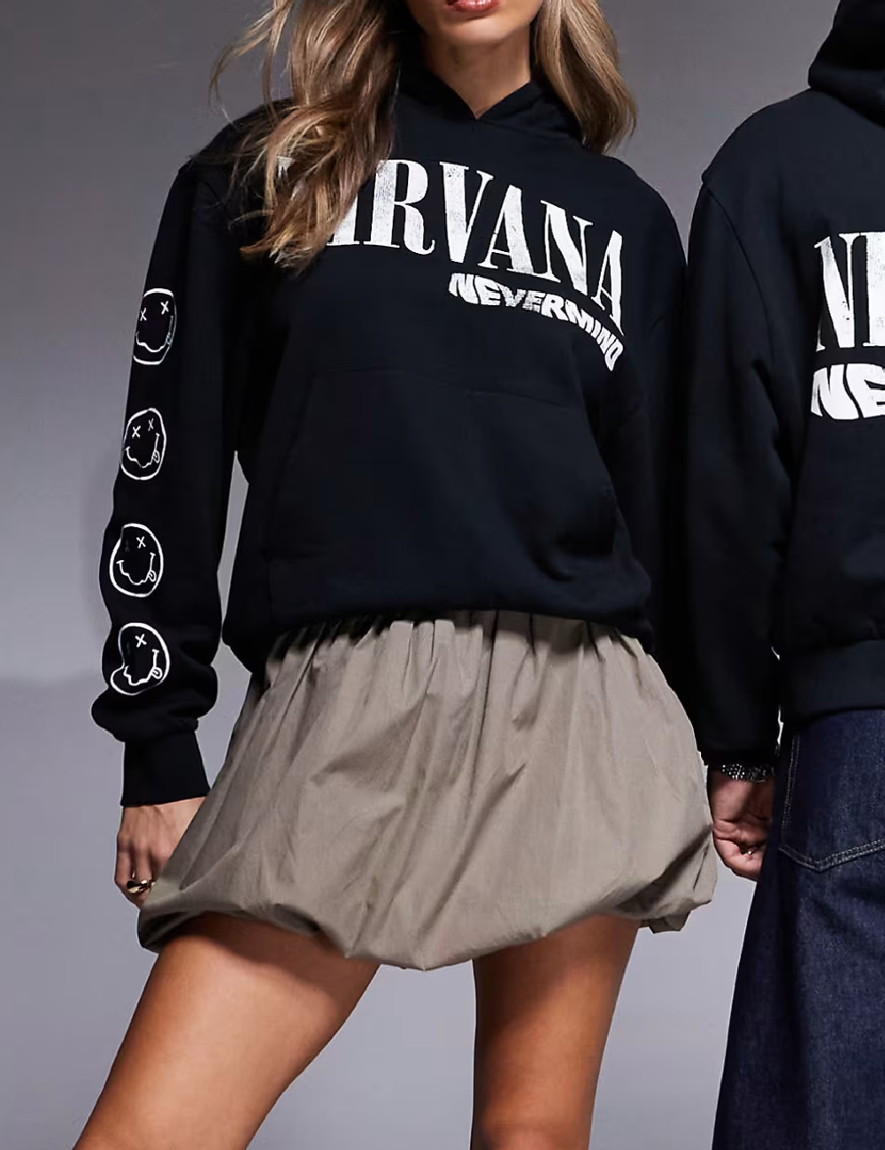 Hanorac ASOS, negru - 1 | YEO