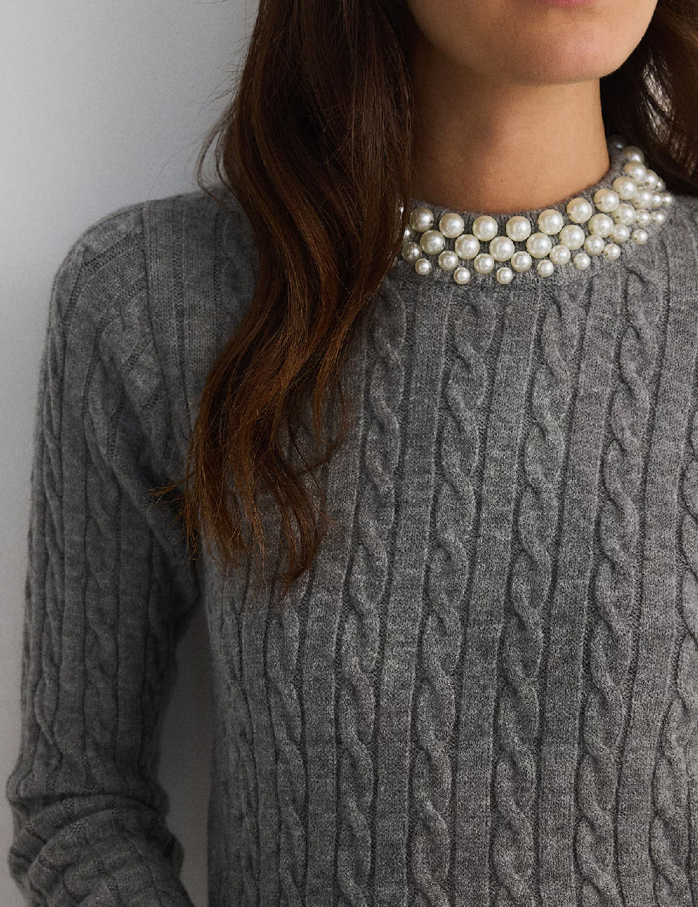 Bluza Reserved, gri - 1 | YEO