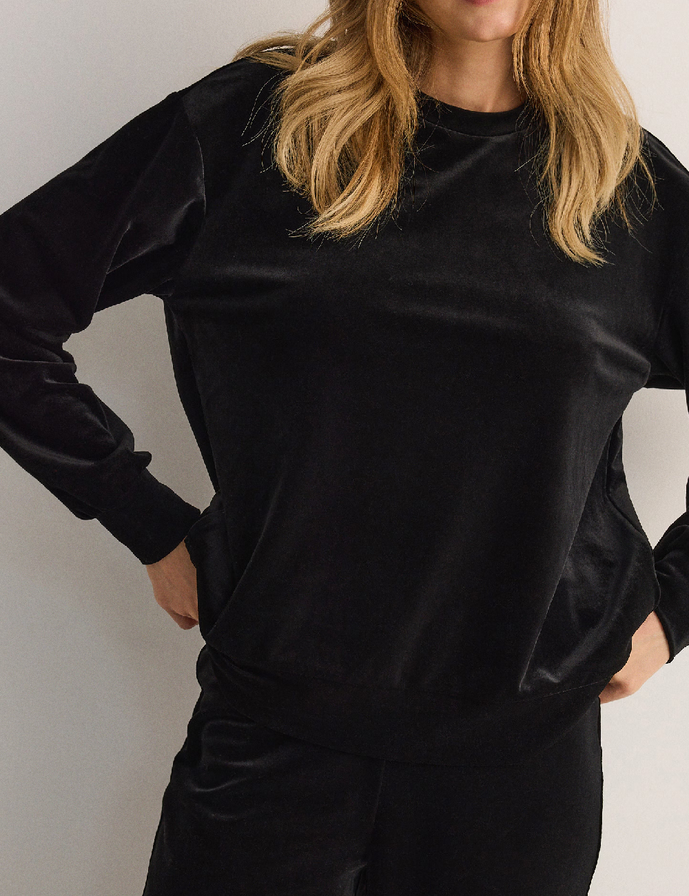 Bluza Reserved, negru
