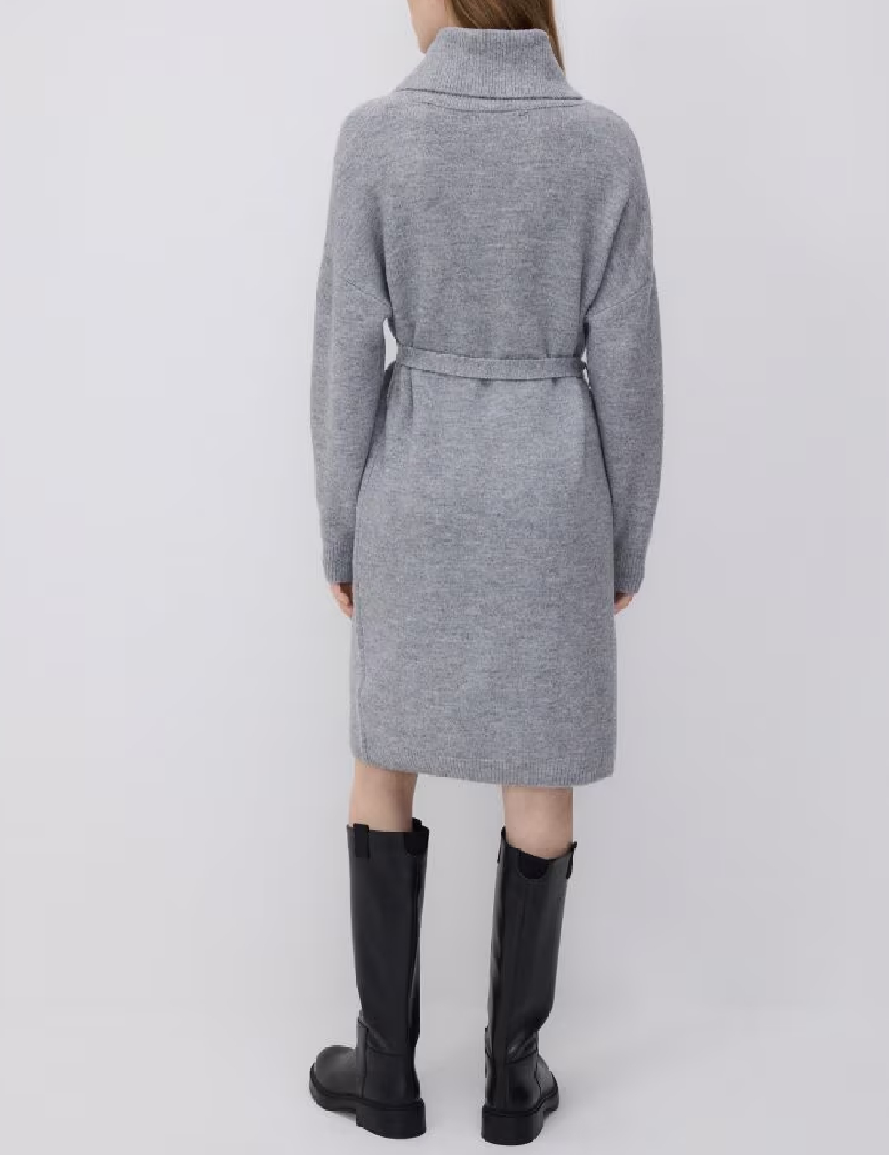 Rochie scurta Reserved, gri - 1 | YEO