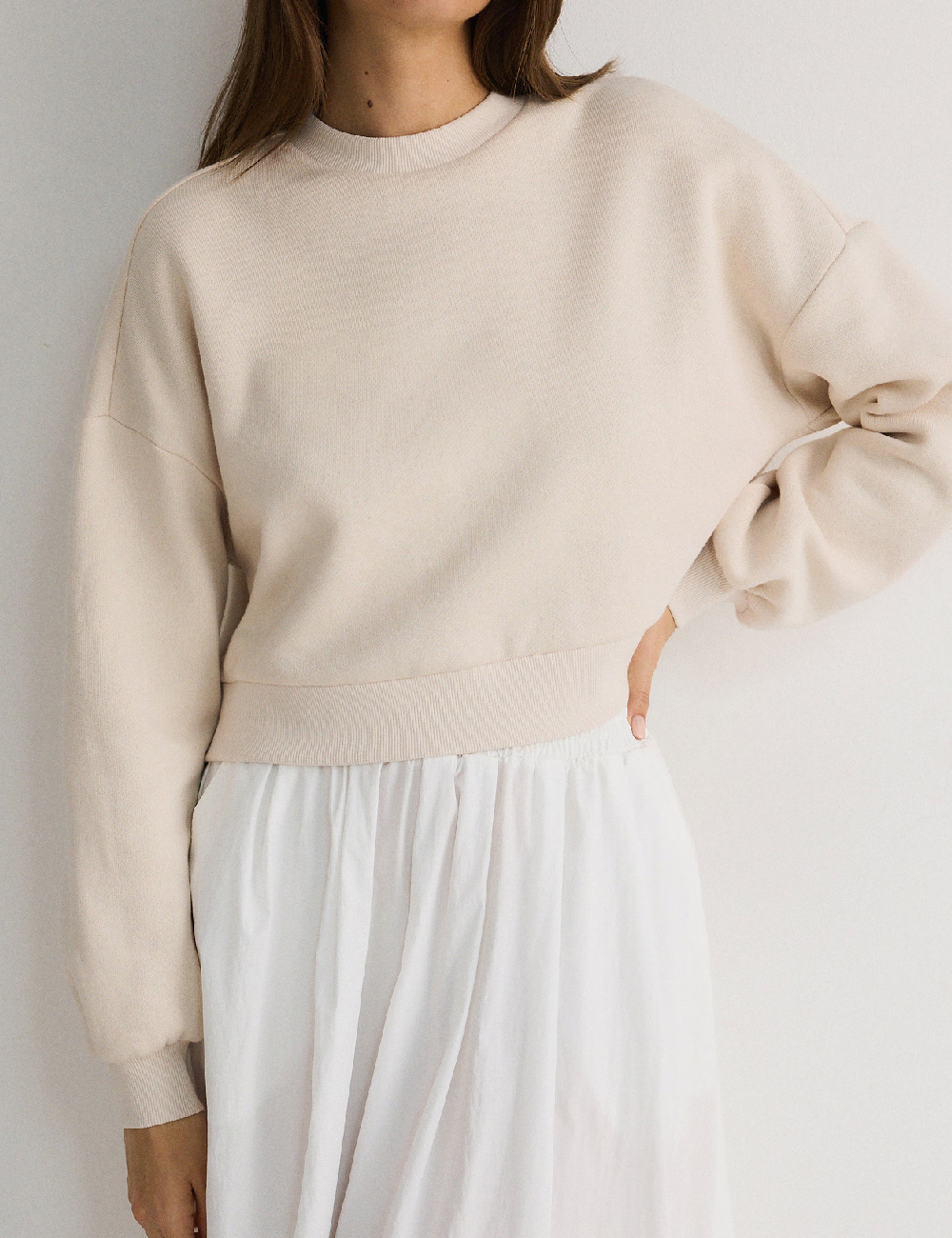 Bluza Reserved, crem - 1 | YEO