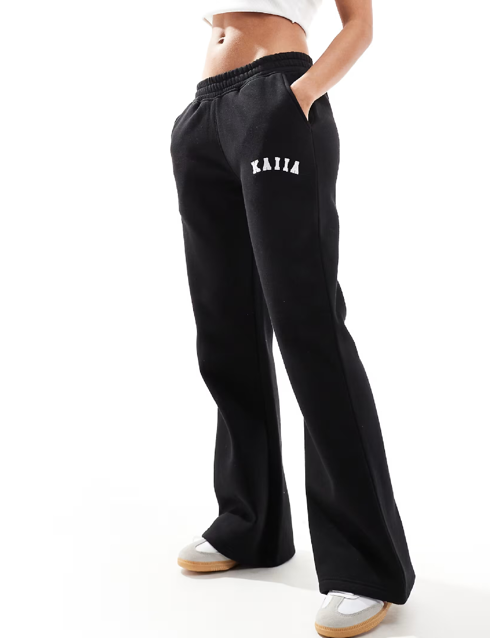 Pantaloni Kaiia, negru - 1 | YEO