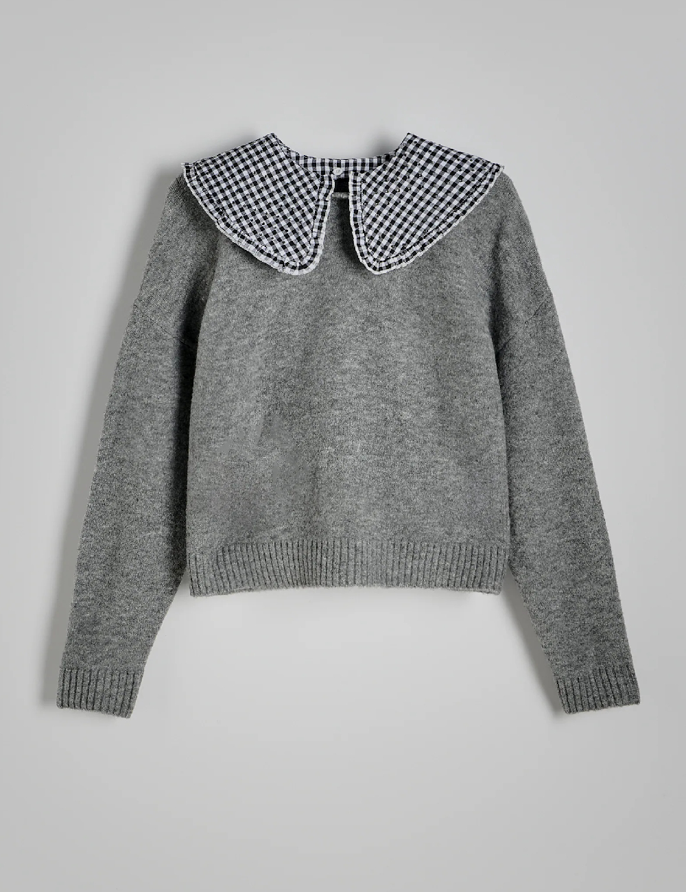 Bluza Reserved, gri - 1 | YEO