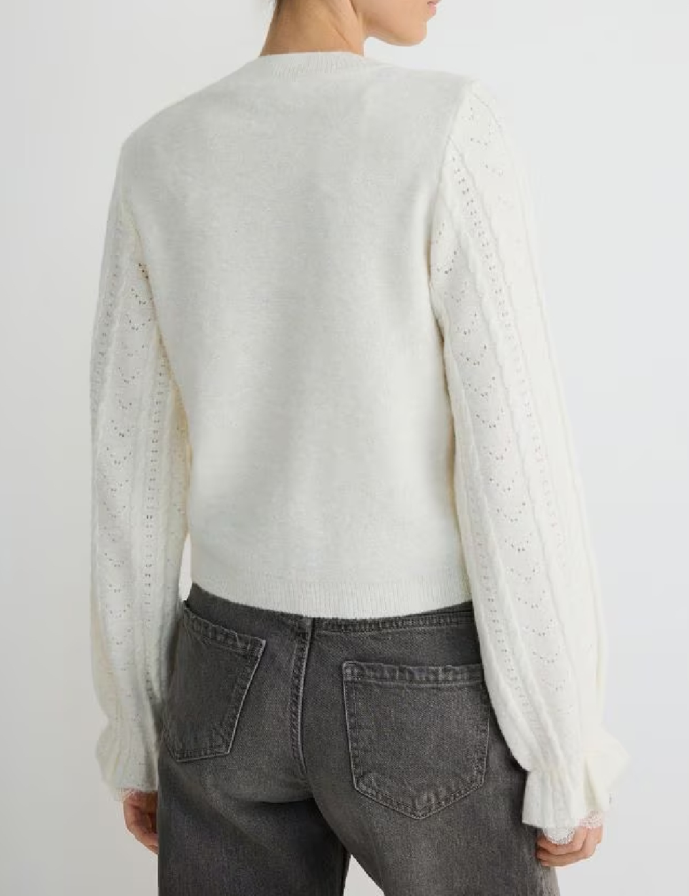 Bluza Reserved, ecru - 1 | YEO