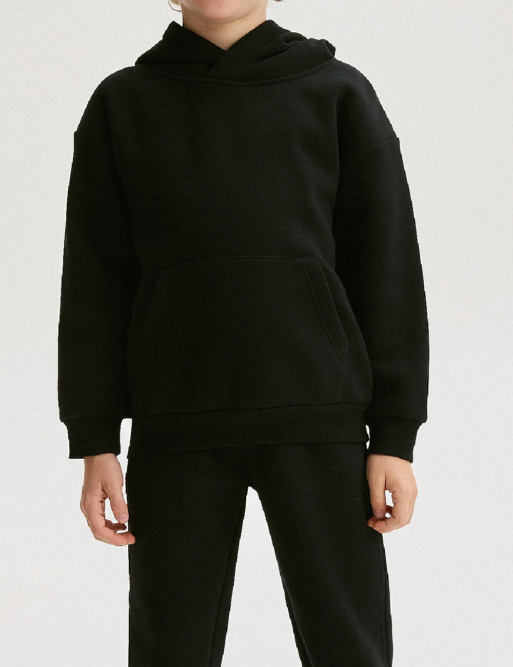 Hanorac Reserved, negru