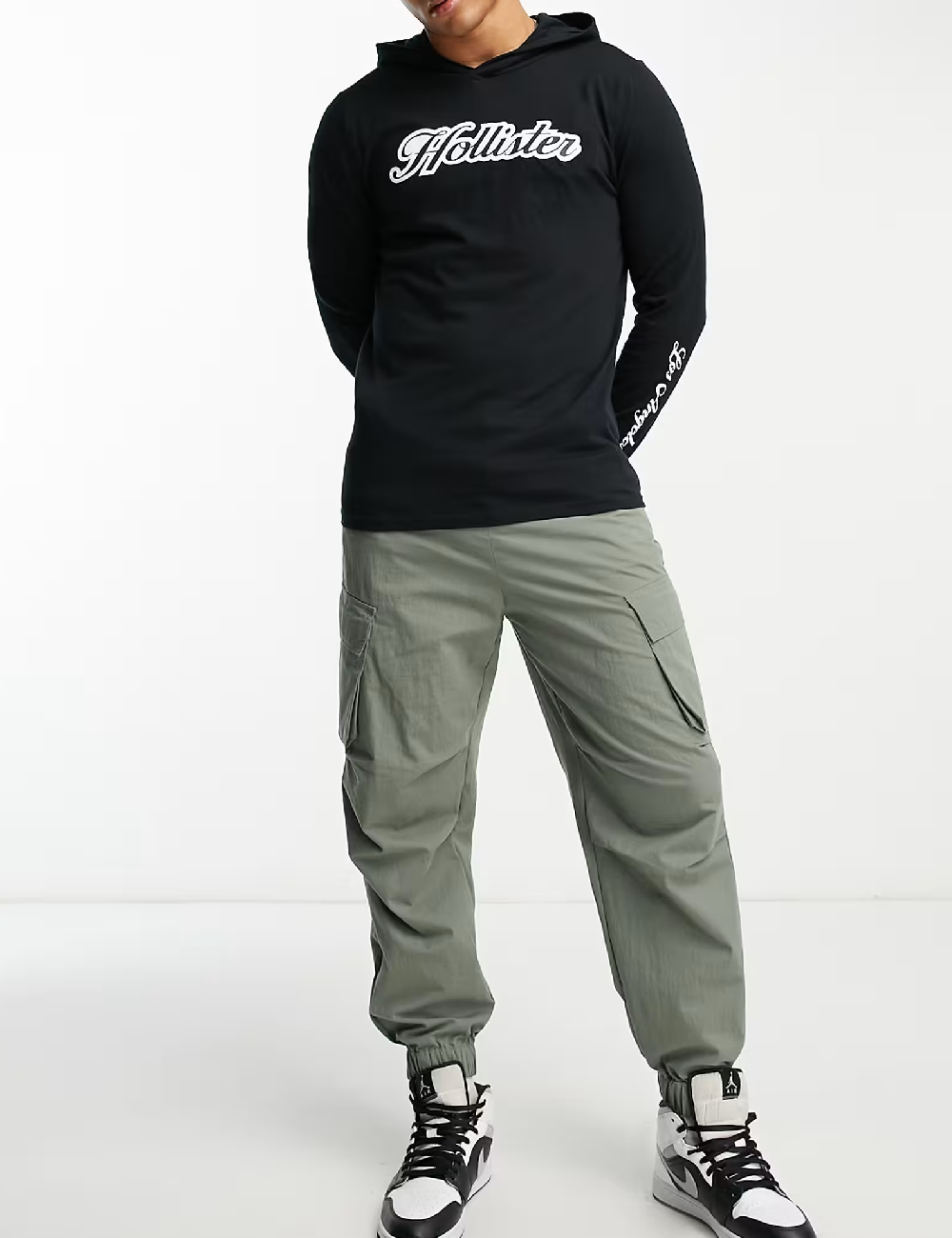 Hanorac Hollister, negru