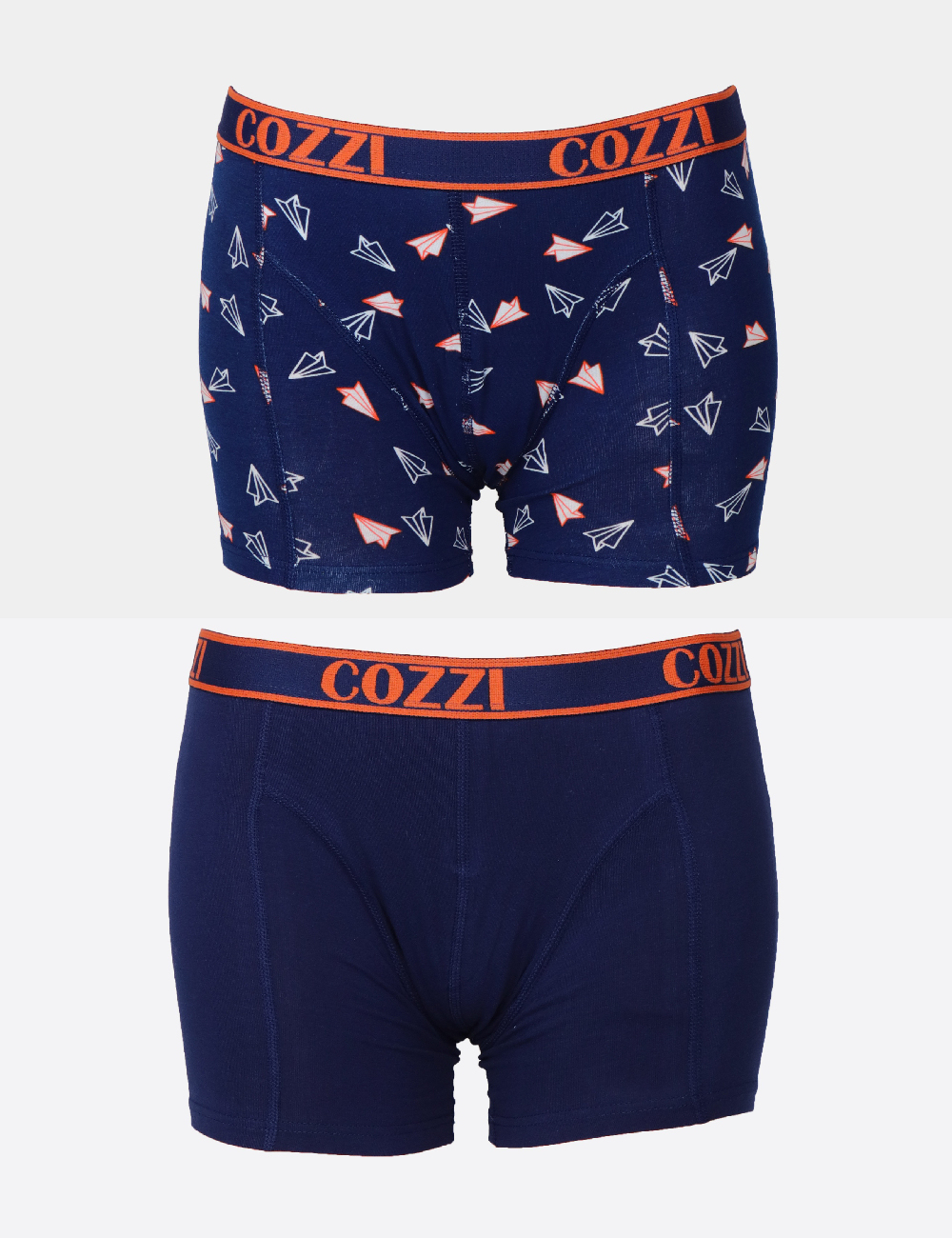 Set Boxeri 2 perechi Cozzi, bleumarin inchis