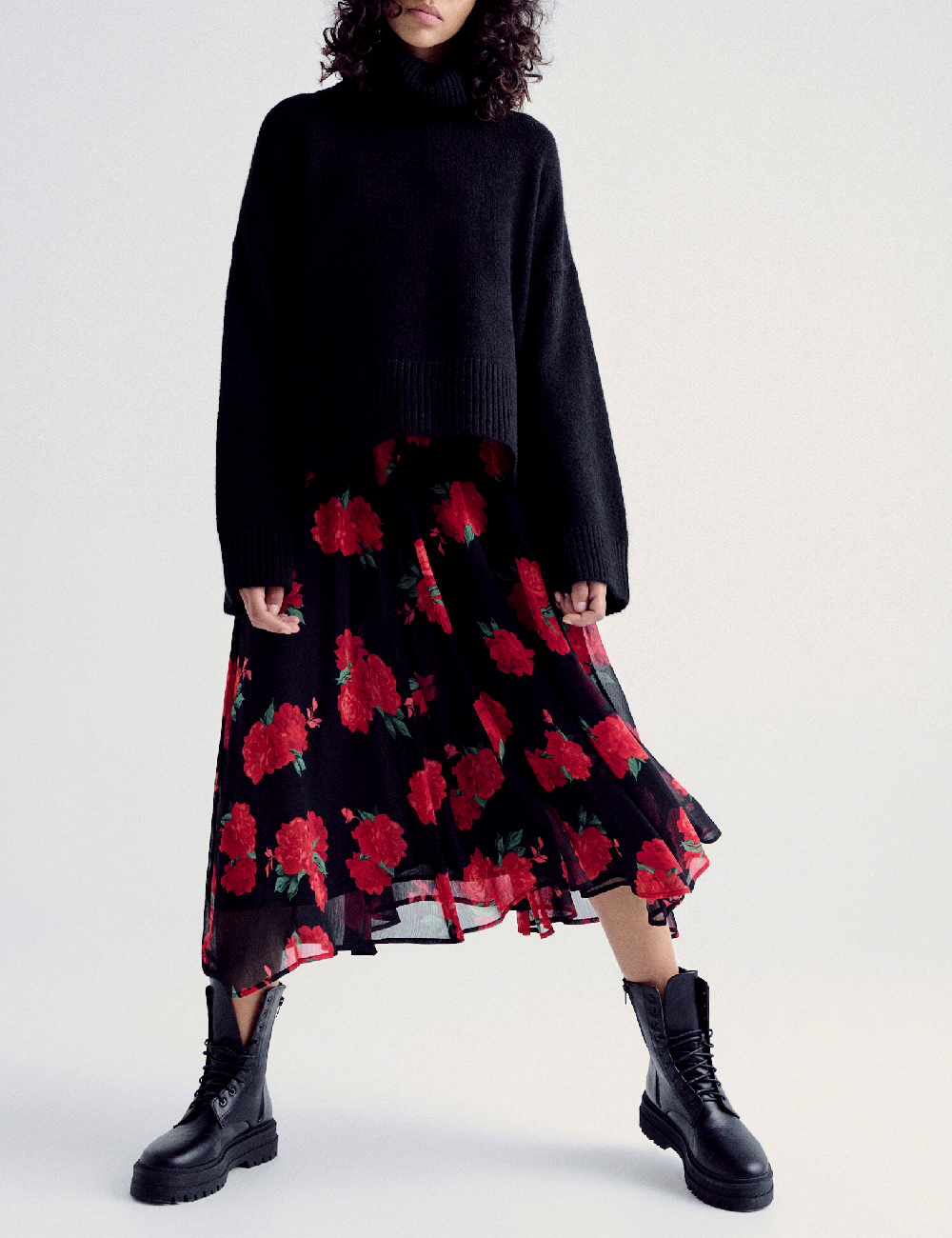Pulover Reserved, negru