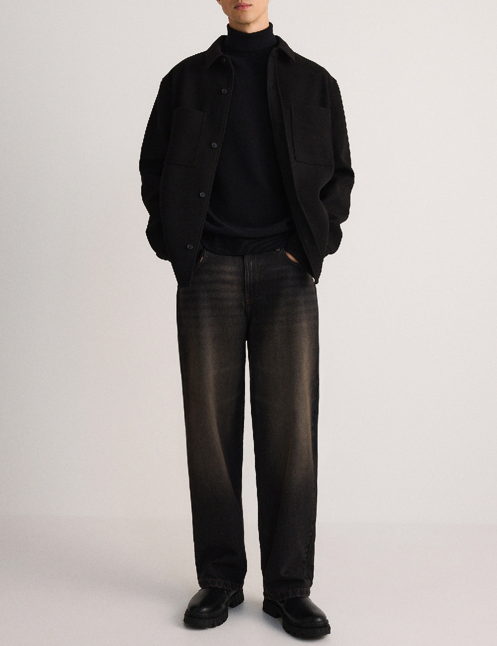 Bluza Reserved, negru