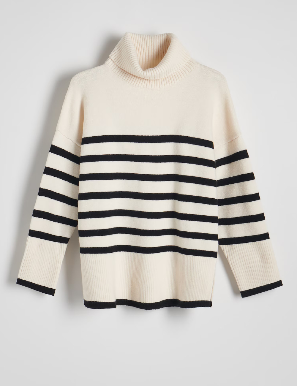 Pulover Reserved, crem - 1 | YEO