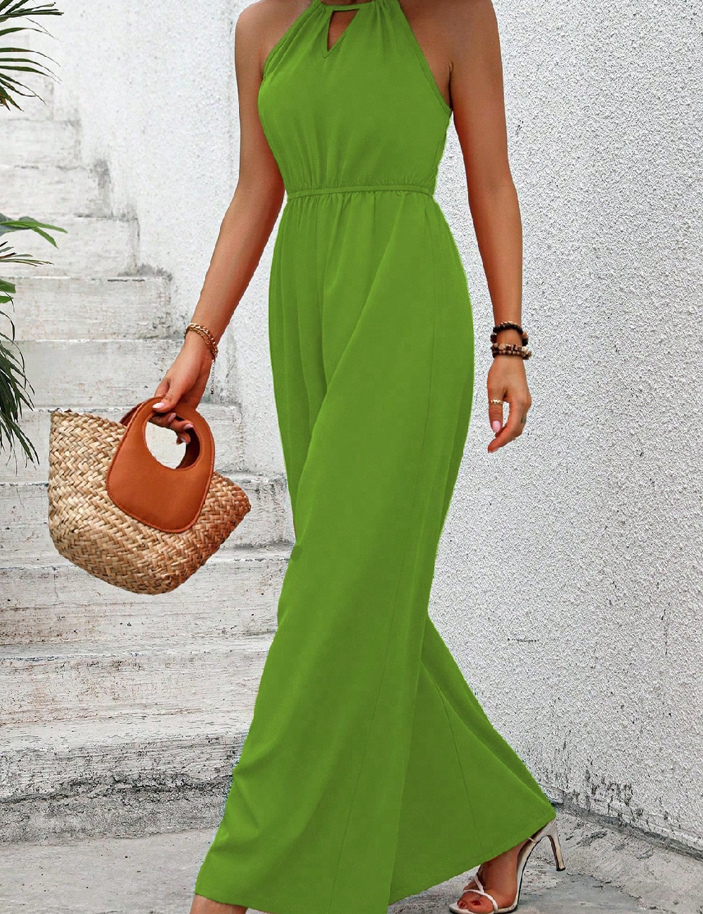 Salopeta SHEIN, verde