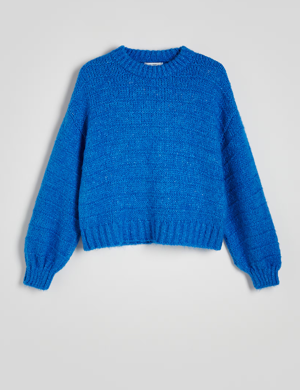 Pulover Reserved, albastru - 1 | YEO
