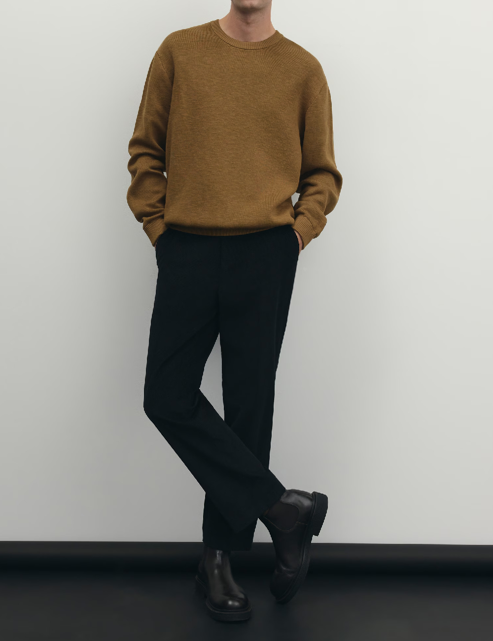 Pantaloni Reserved, negru