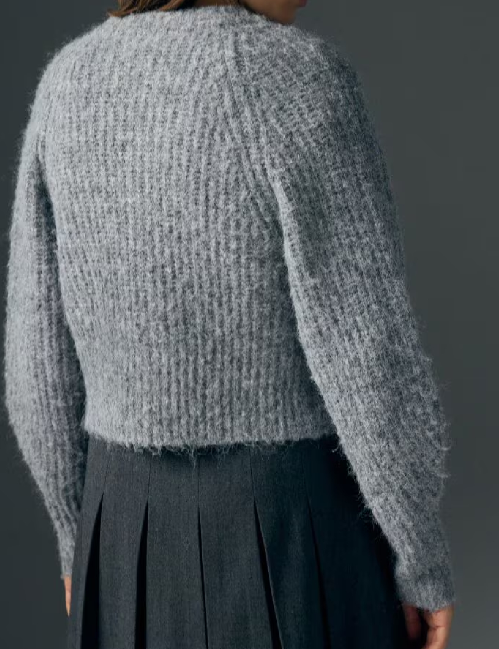 Cardigan Reserved, gri - 1 | YEO