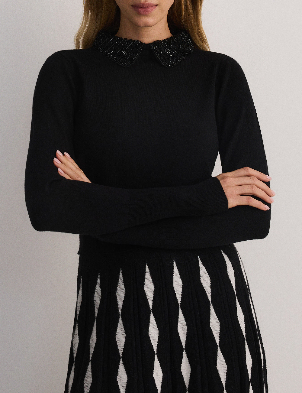Pulover Reserved, negru
