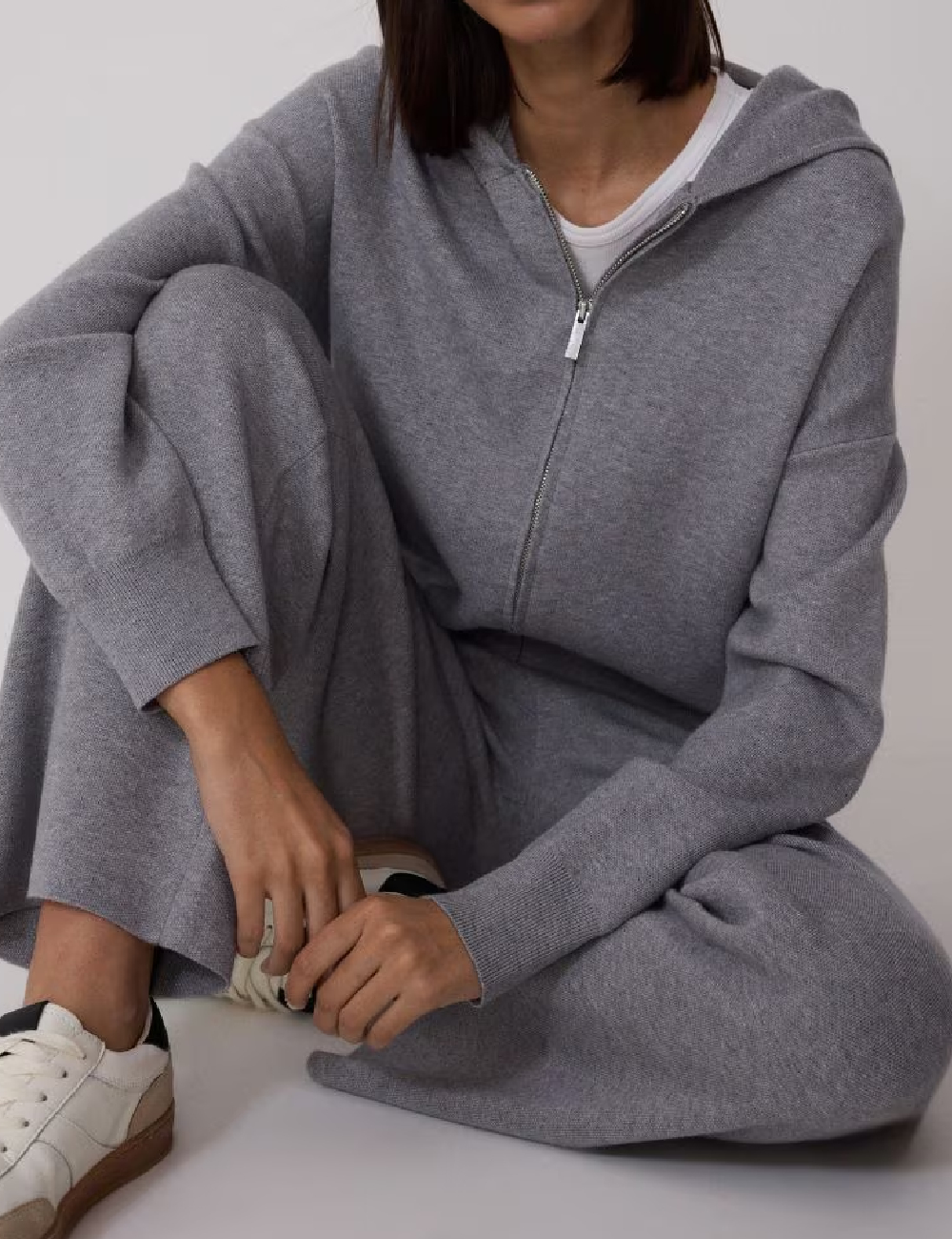 Pantaloni Reserved, gri - 1 | YEO