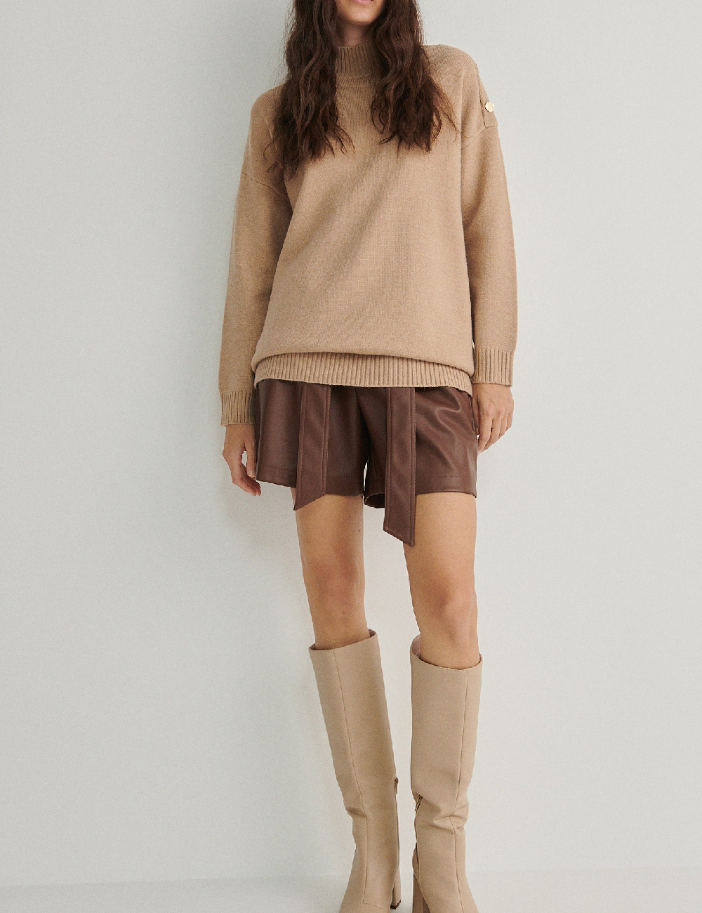 Bluza Reserved, maro - 1 | YEO