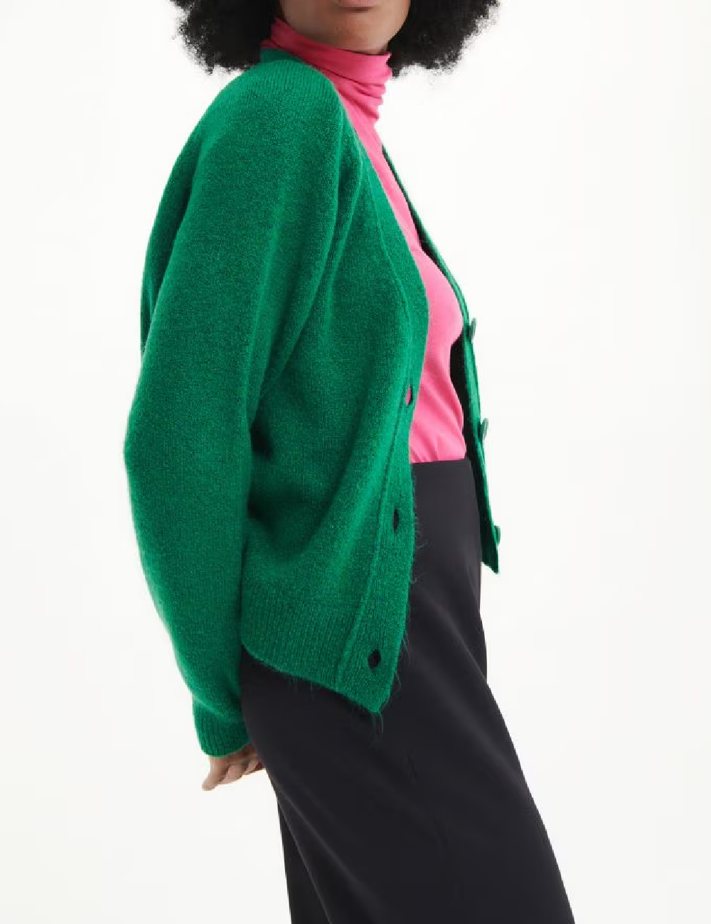 Cardigan Reserved, verde - 1 | YEO