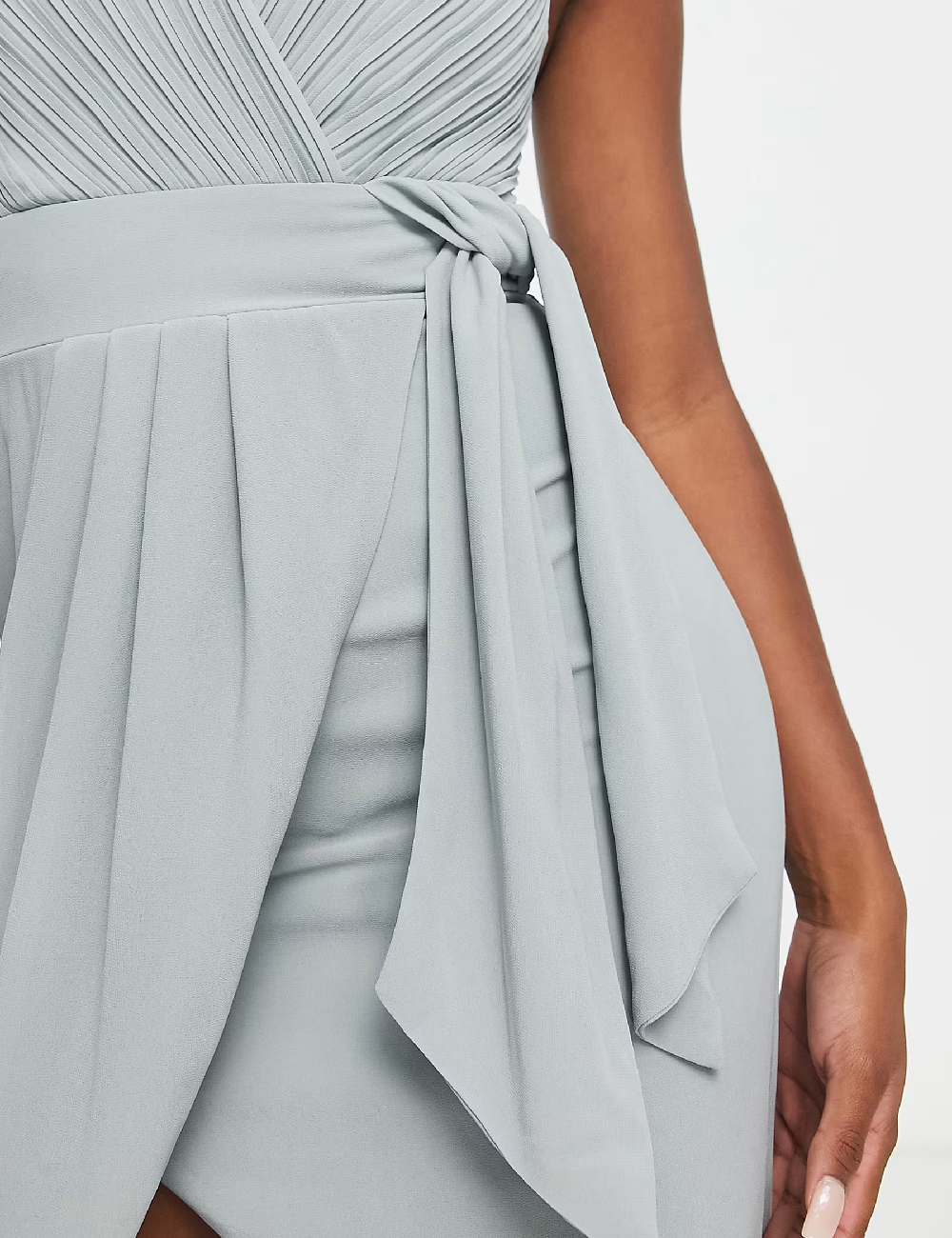 Rochie lunga TFNC London, turcoaz - 1 | YEO