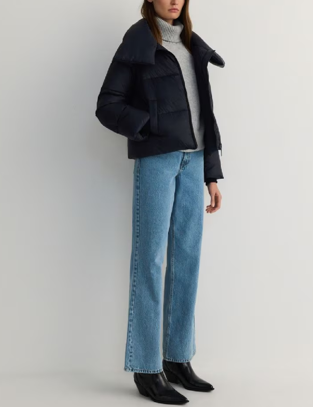 Geaca Reserved, bleumarin - 1 | YEO