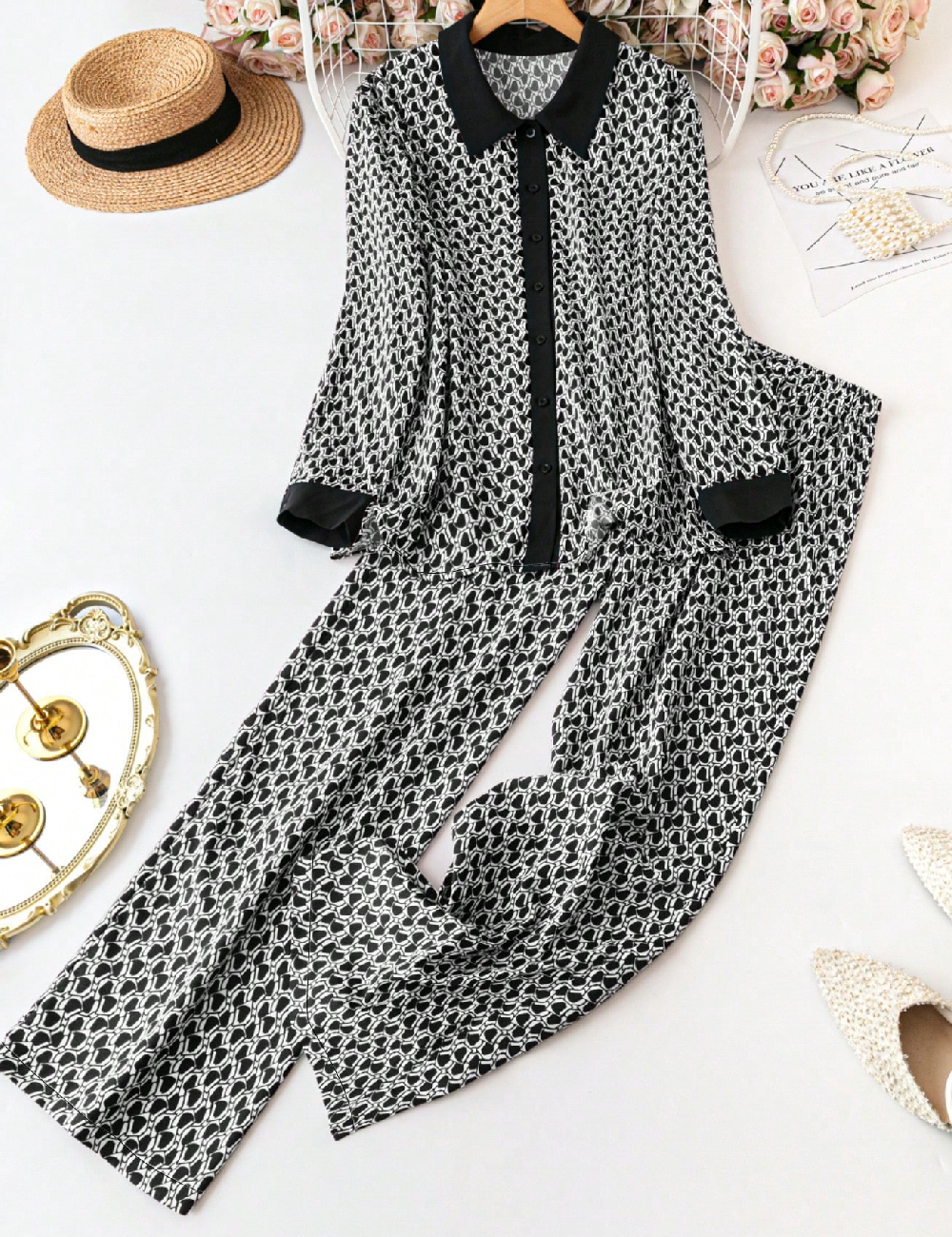 Compleu SHEIN CURVE, negru
