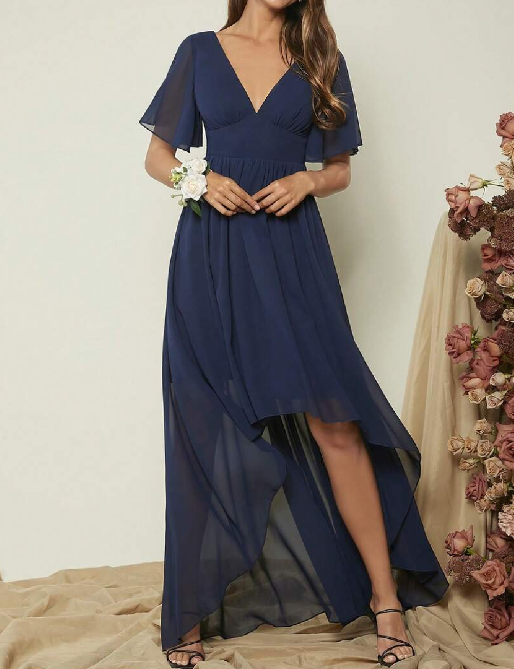 Rochie lunga SHEIN, bleumarin