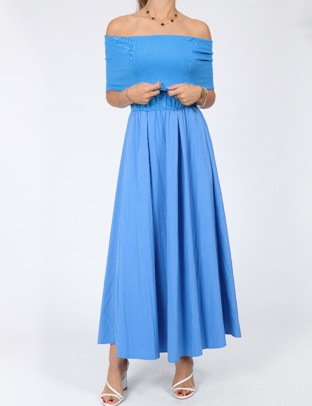 Rochie lunga SHEIN, albastru