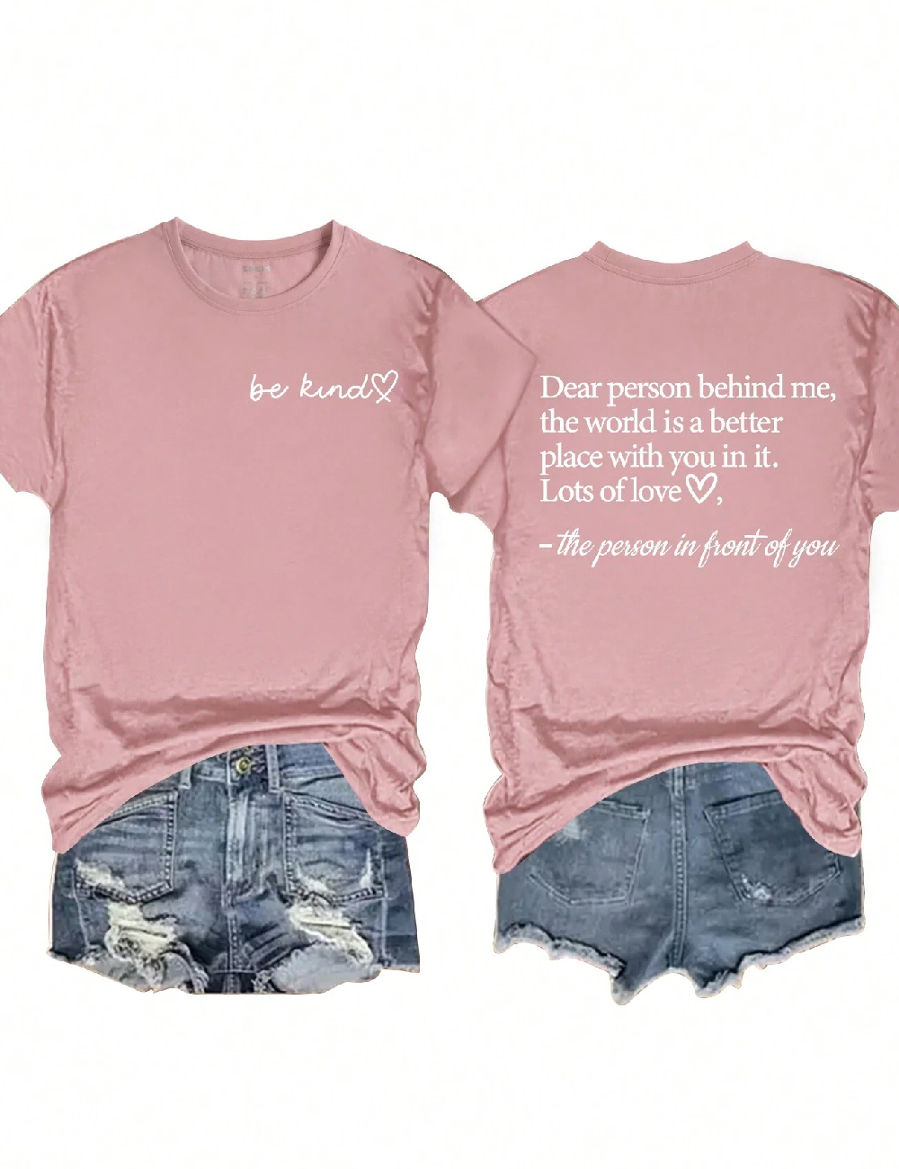 Tricou SHEIN, roz