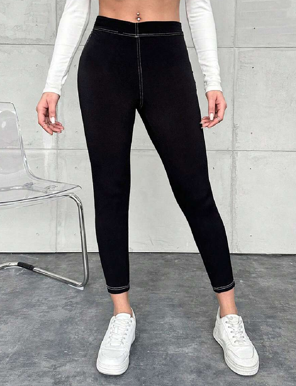 Colanti SHEIN CURVE, negru