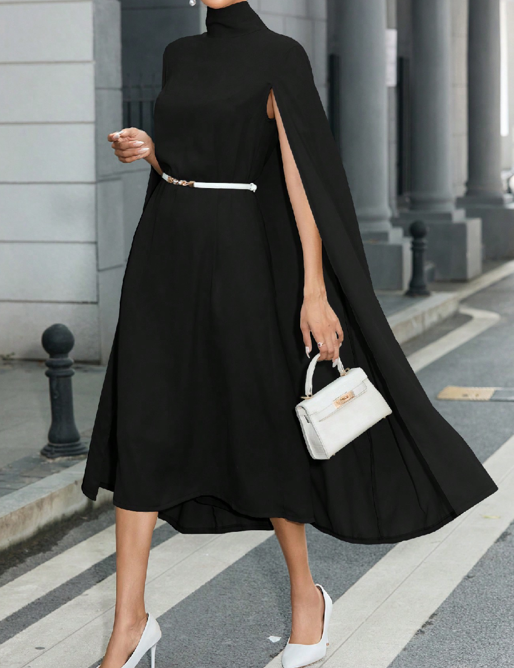Rochie medie SHEIN, negru