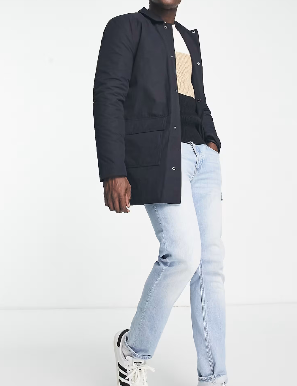 Geaca ASOS, negru
