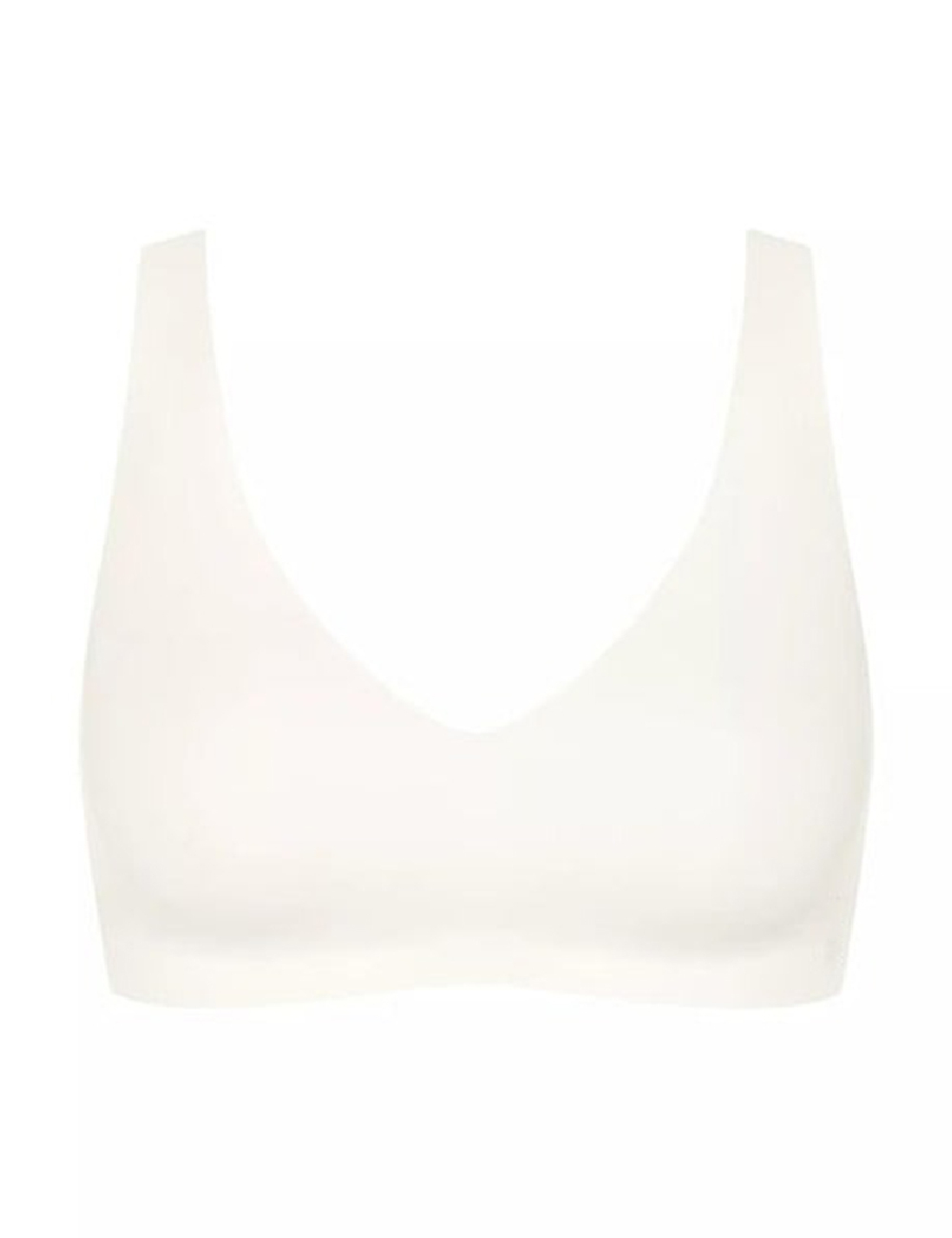 Bustiera Sloggi by Triumph Plus Size, alb