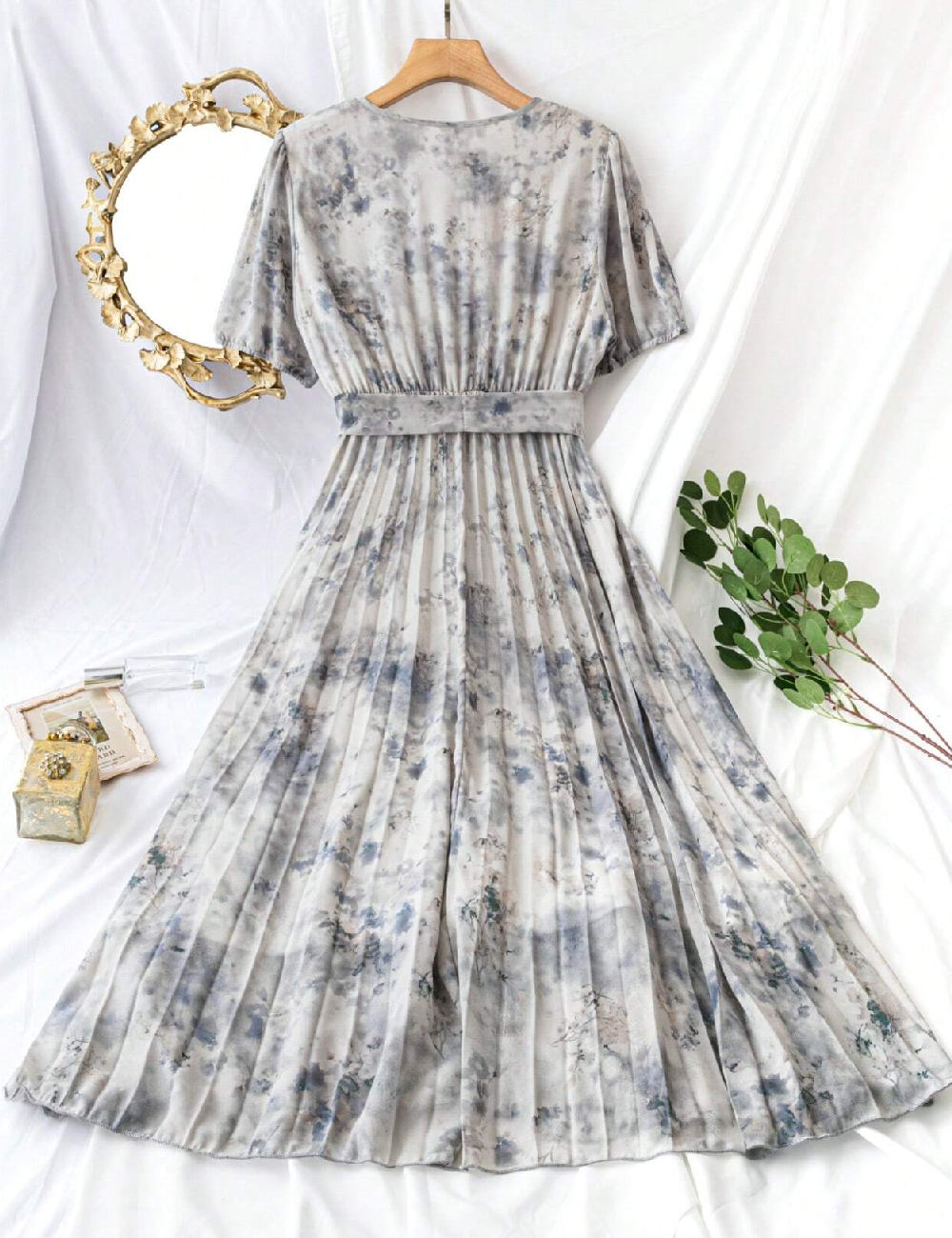 Rochie medie SHEIN CURVE, gri - 1 | YEO