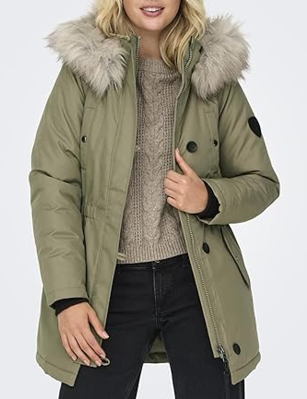 Geaca Only, verde - 1 | YEO
