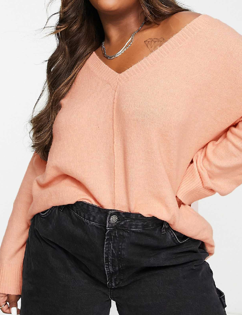Bluza Oversize M Lounge, piersica