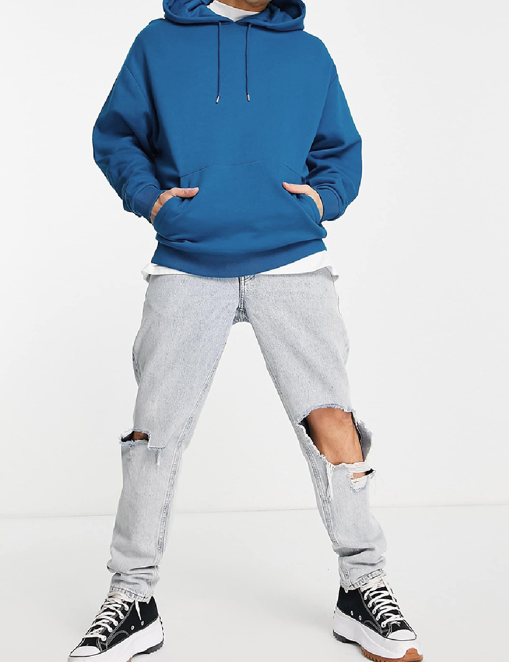 Hanorac ASOS, albastru