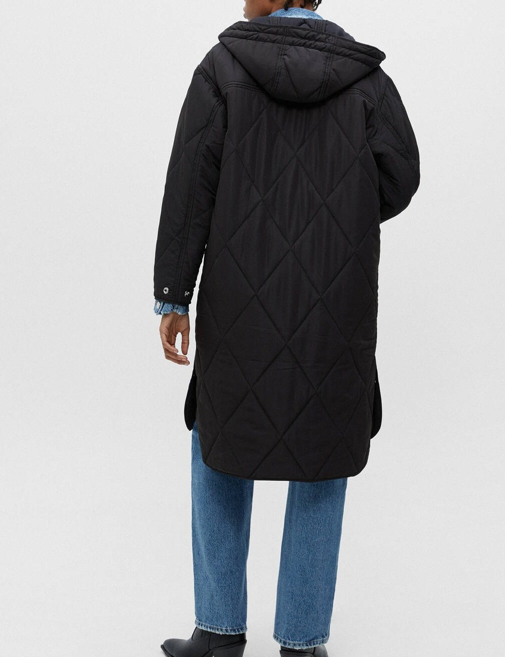 Geaca Pull&Bear, negru - 1 | YEO