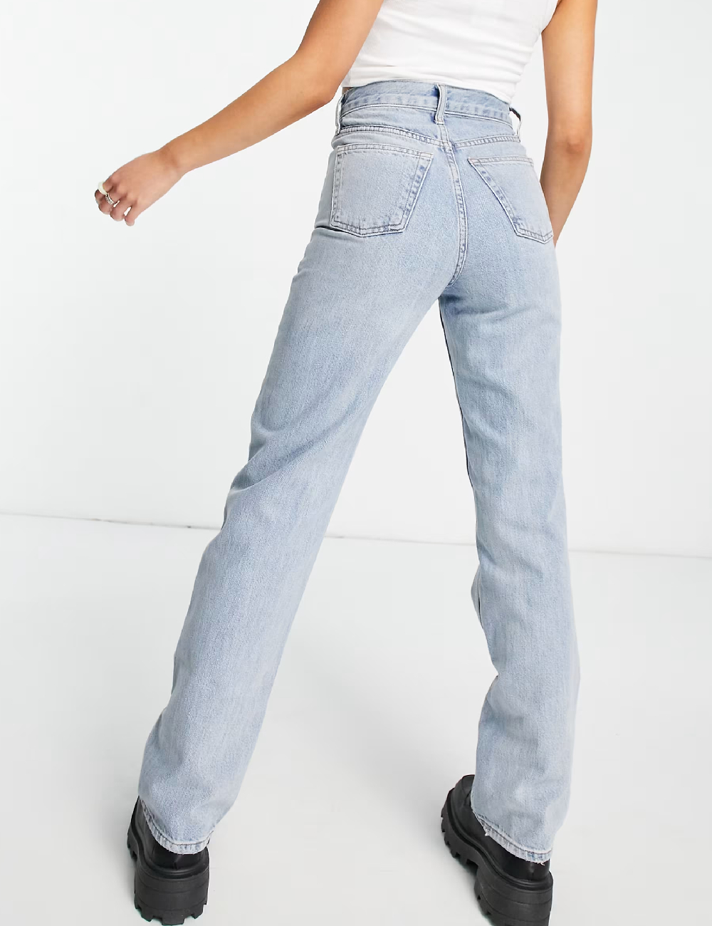 Blugi Top Shop, albastru - 1 | YEO