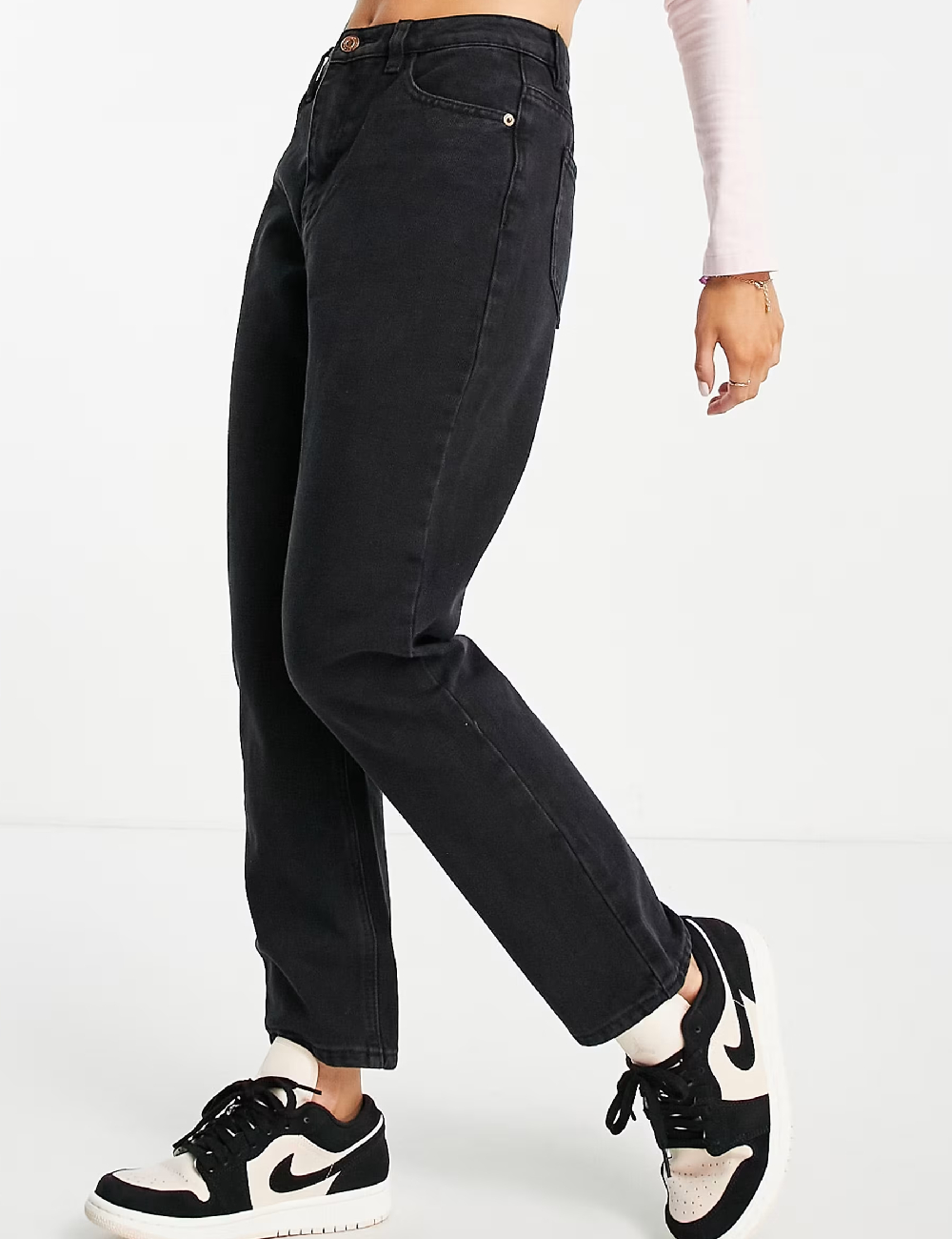 Blugi Missguided, negru - 1 | YEO