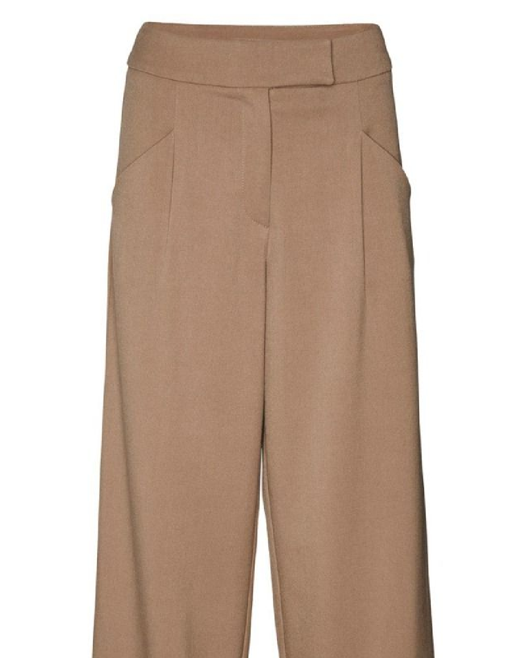 Pantaloni Something New, maro - 1 | YEO