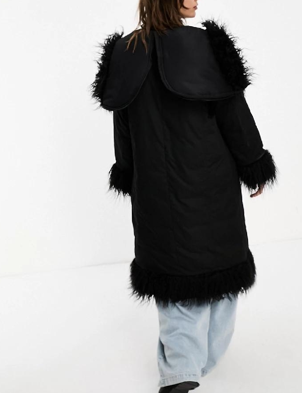 Geaca Reclaimed Vintage, negru - 1 | YEO