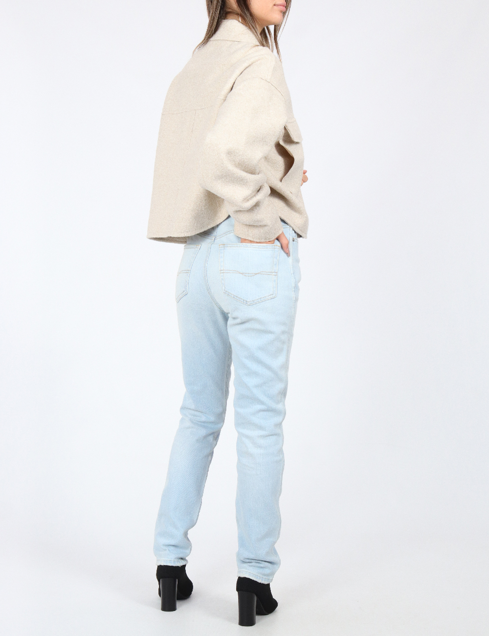 Jacheta Vero Moda, crem - 1 | YEO